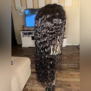 Luxurious Black Curly Hair Wig